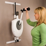 CanDo Magneciser Pedal Exerciser with Wall Mount